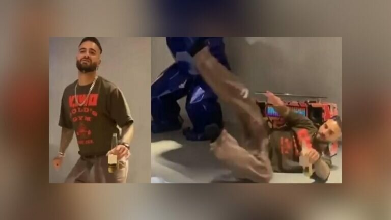 Recibe Maluma burlas en redes tras caer borracho