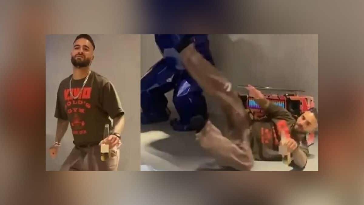 Recibe Maluma burlas en redes tras caer borracho