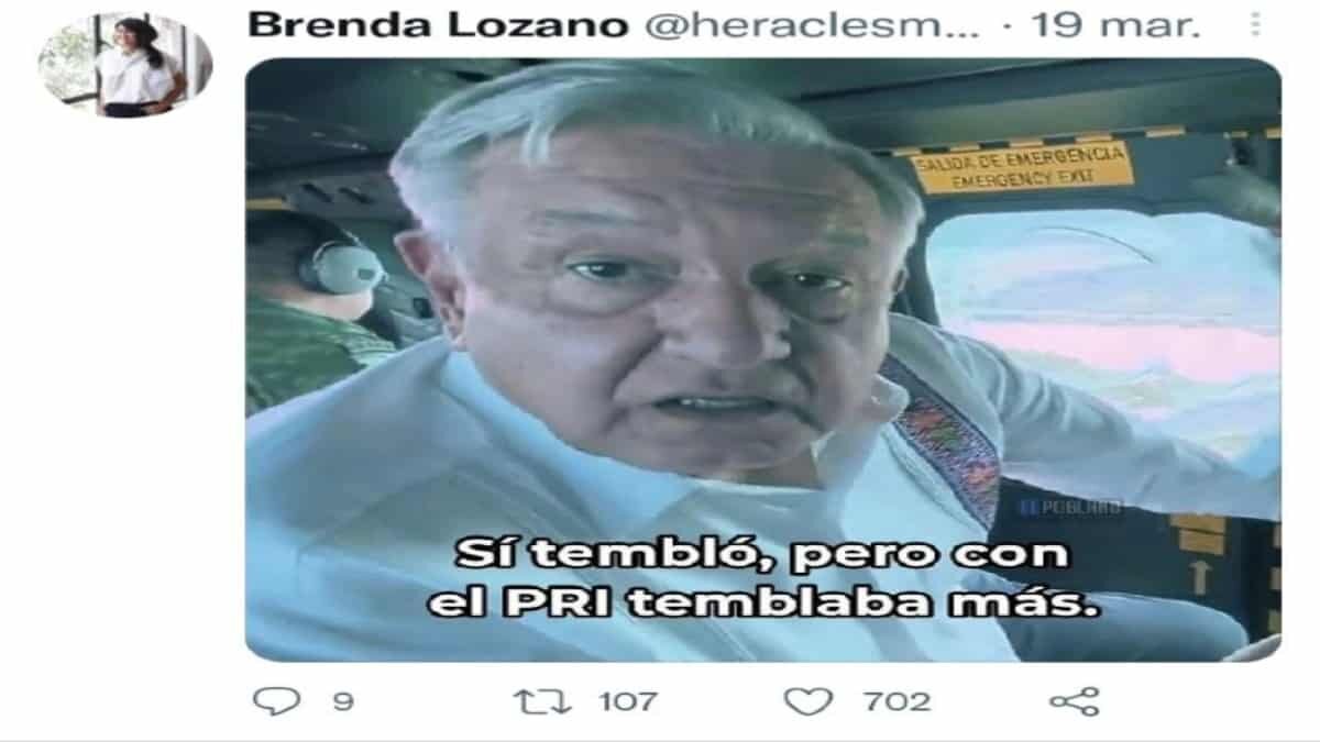Internautas pidieron la destitución de la escritora Brenda Lozano por realizar burlas dirigidas contra el presidente.