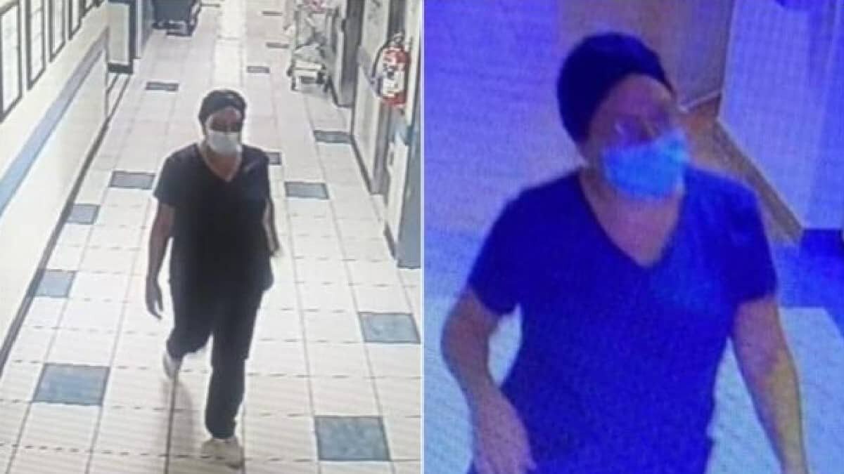 La mujer entró disfrazada al área de maternidad y robó a un recién nacido, por lo que se activaron todas las alarmas.
