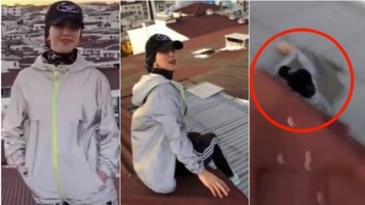 La joven cayó de un noveno piso mientras grababa material para su cuenta de TikTok.