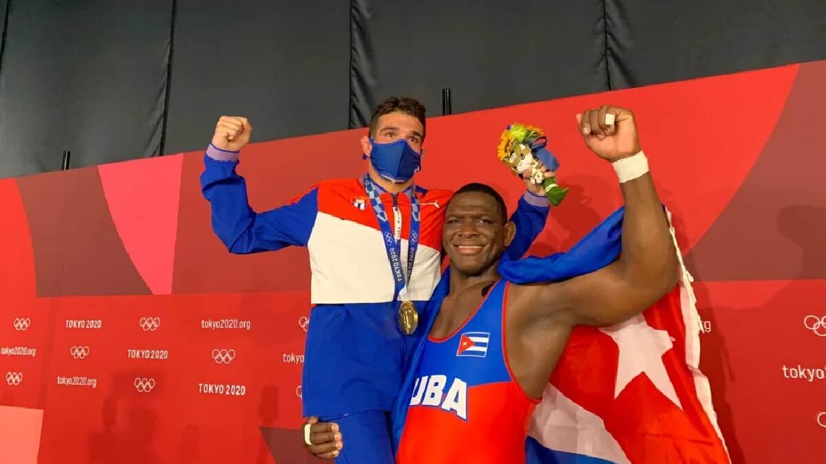 El cubano alcanzó su cuarta presea dorada dentro de la lucha grecorromana dentro de la historia de Juegos Olímpicos.