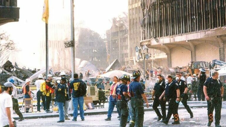 Muestran fotos inéditas de los ataques del 11S