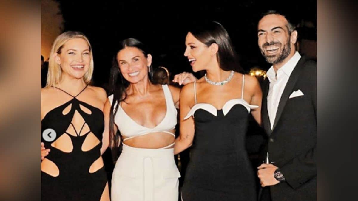 Eiza González se codea con Demi Moore y Kate Hudson en Venecia