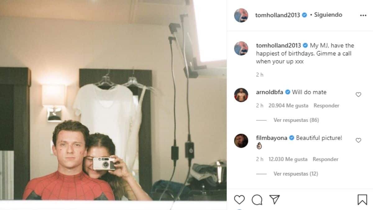 Sorprende Tom Holland a Zendaya