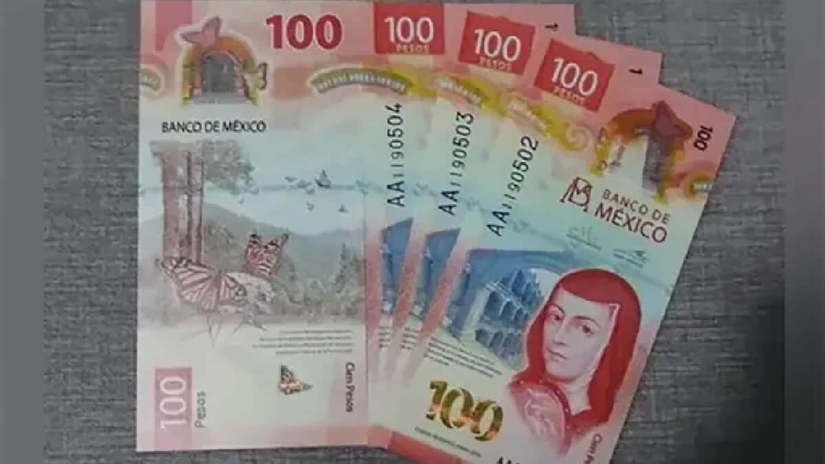 El Banco de México recibió el premio por el "billete más bello" de 2020 por el nuevo billete de 100 pesos.
