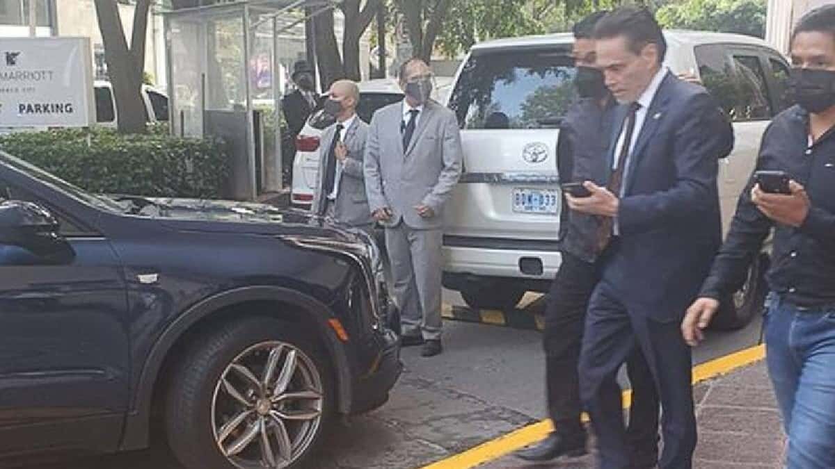 El empresario Alejandro del Valle fue detenido por el delito de fraude genérico en la zona de Polanco.