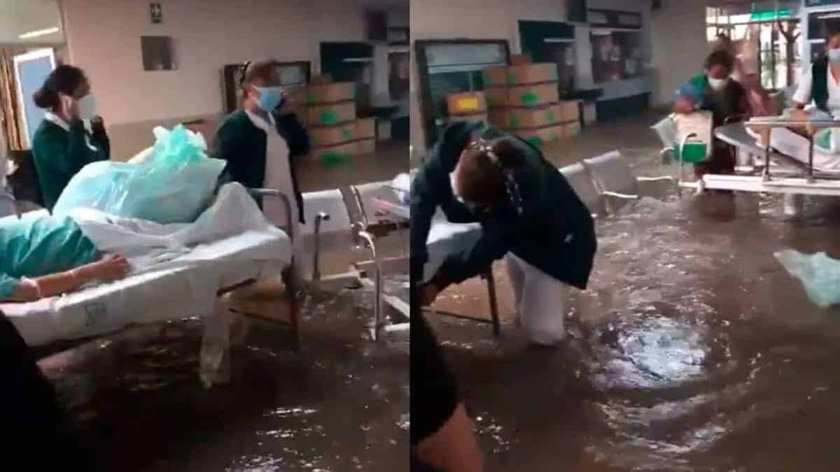 Hasta el momento son 17 pacientes fallecidos debido a las inundaciones que afectaron el hospital del IMSS en esa localidad.