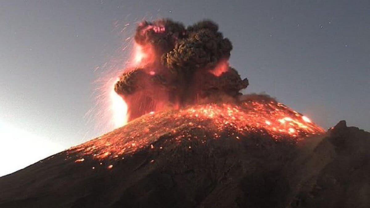 Registra Popocatépetl intensas explosiones (Video)