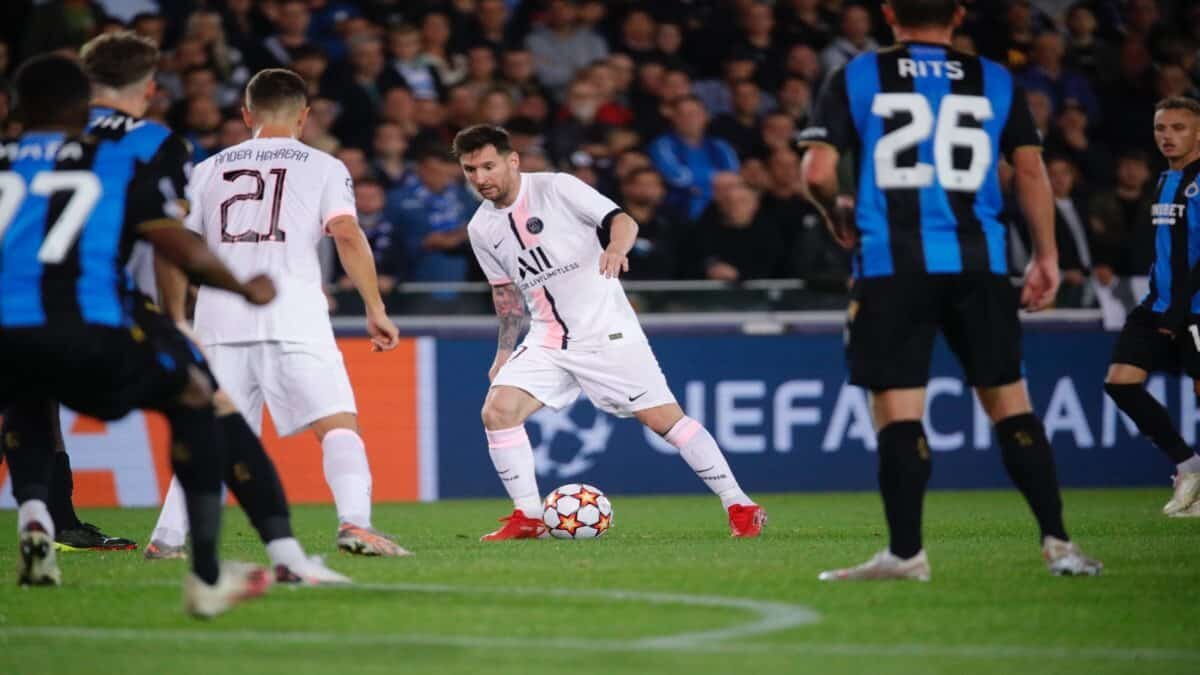 Con Messi, Neymar y Mbappé, PSG no logra evitar empate ante Brujas (Video)