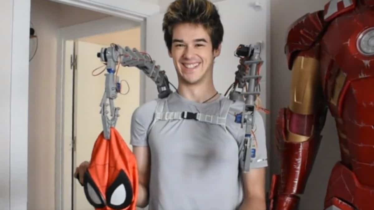 Inspira Dr. Octopus prótesis de brazos mecánicos