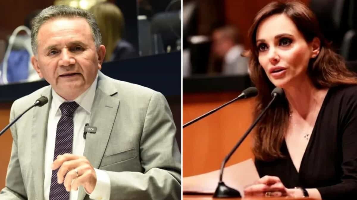 Senador insulta en plena sesión a Lilly Téllez (Video)