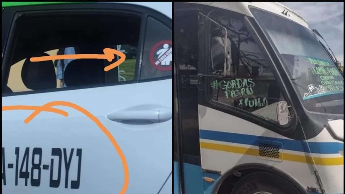 ¡Por manchado! Sancionan a chofer por ofender a usuarias con sobrepeso