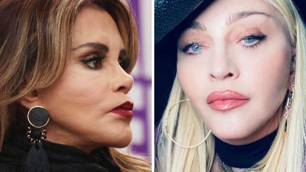 Difunden video que confirma que Madonna se molestó con Lucía Méndez