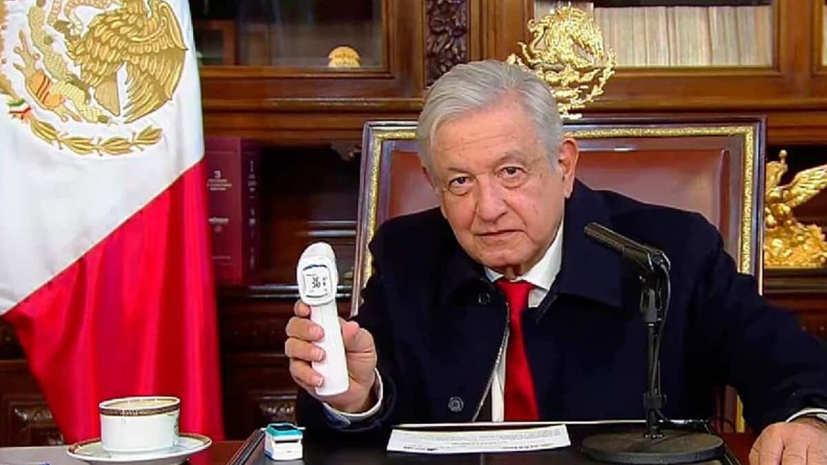Asegura AMLO estar bien pese a contagio (Video)