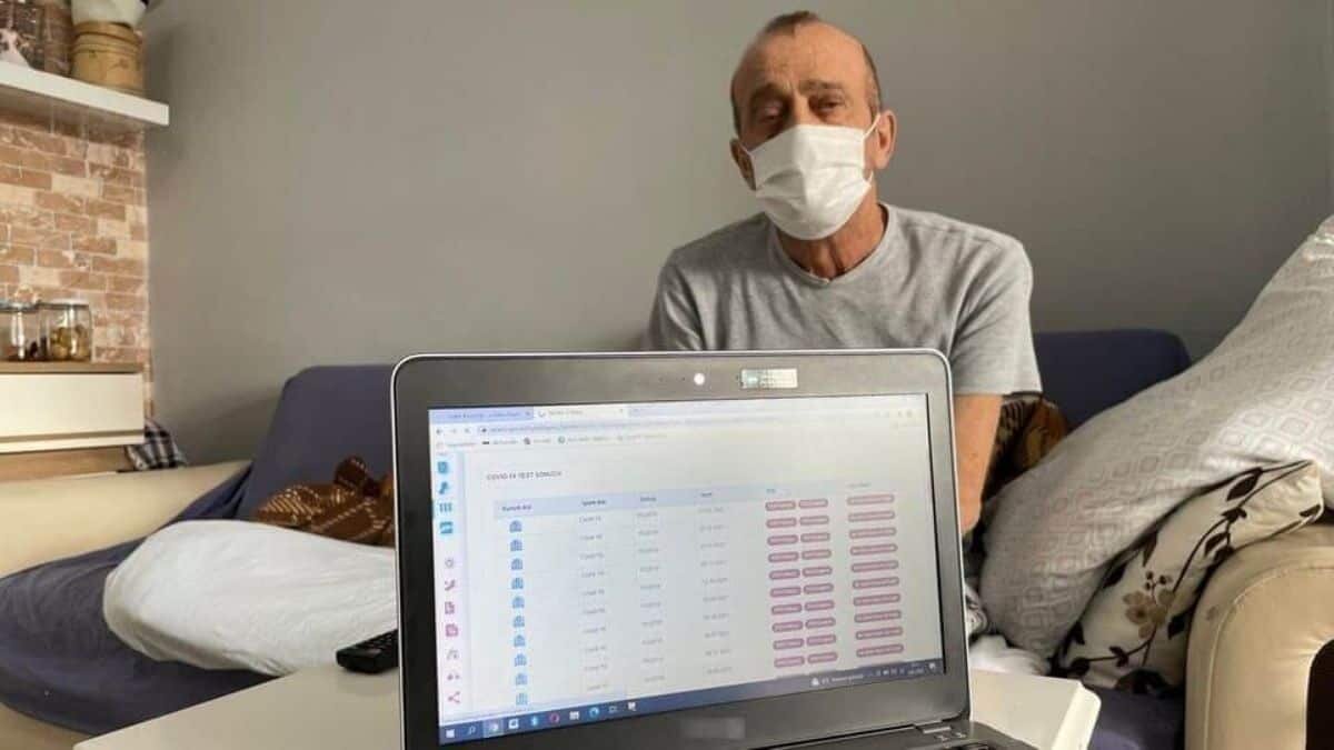 Este hombre ha salido positivo en 78 pruebas por lo que lleva 14 meses aislado