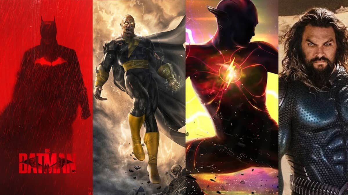 Warner Bros y DC Comics un épico adelanto de todas sus películas de encabezadas por Black Adam, The Batman, Flash y Aquaman.