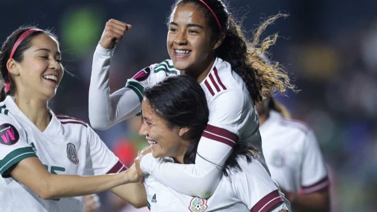 El "Tri" femenil empezó su camino rumbo al Mundial de Australia-Nueva Zelanda 2023 de forma contundente al vencer 9-0 a Surinam.