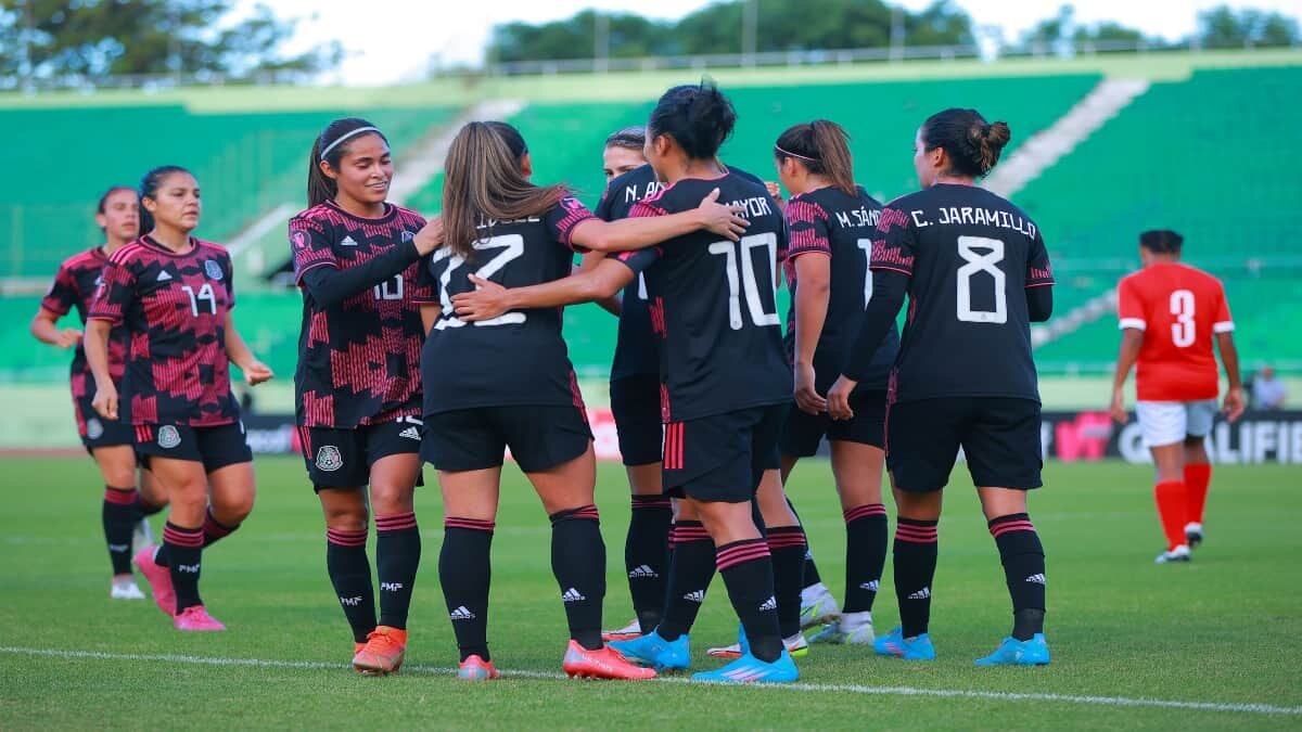 ¡Otra goleada! Arrasa "Tri" Femenil a Antigua y Barbuda