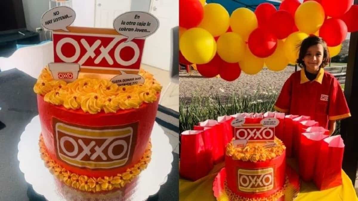 Celebra su cumpleaños con temática de Oxxo
