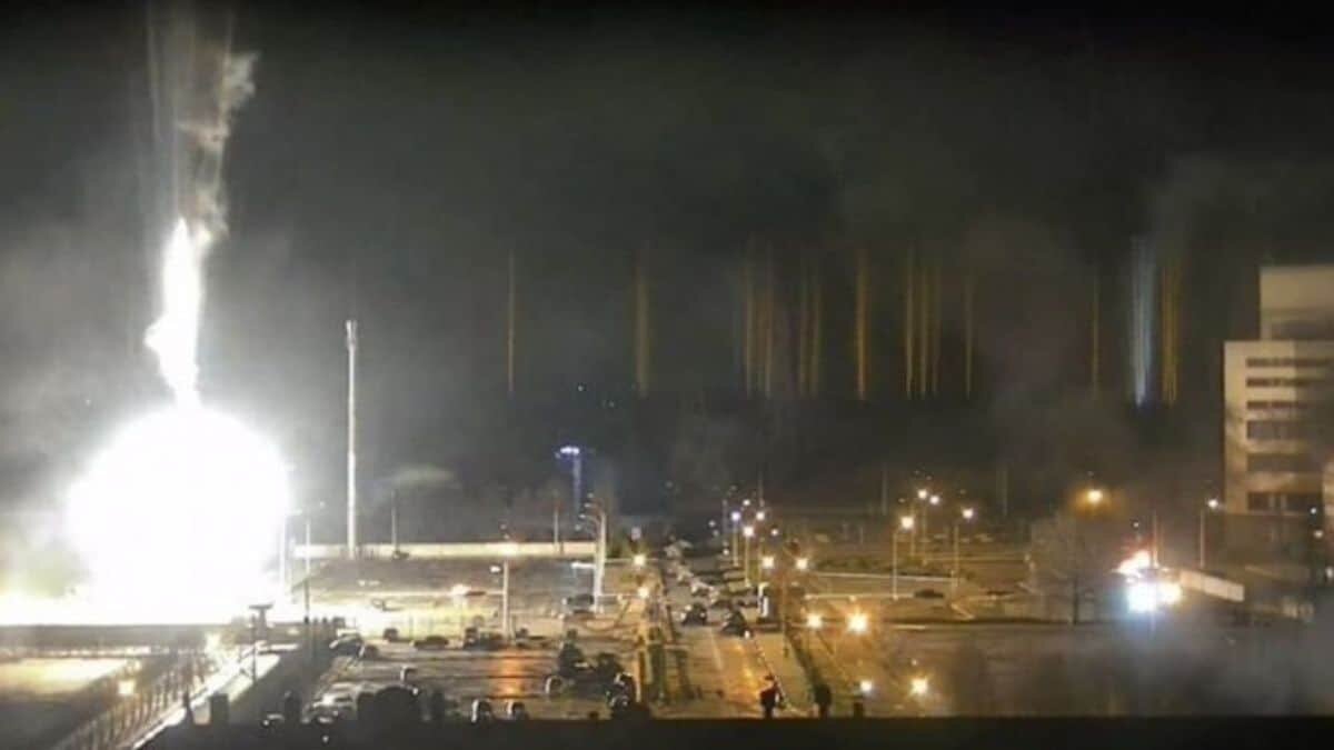 Ataque ruso provoca incendio en mayor planta nuclear de Europa