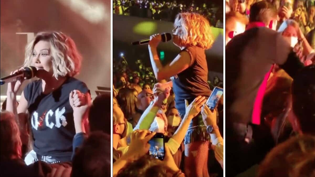 Sufre Ilse tremenda caída en pleno show (Video)