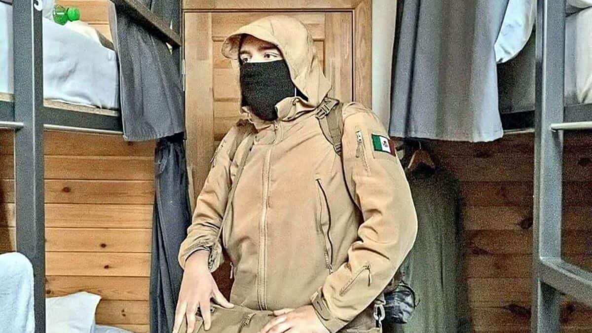 Ex militar mexicano combate junto a tropas ucranianas
