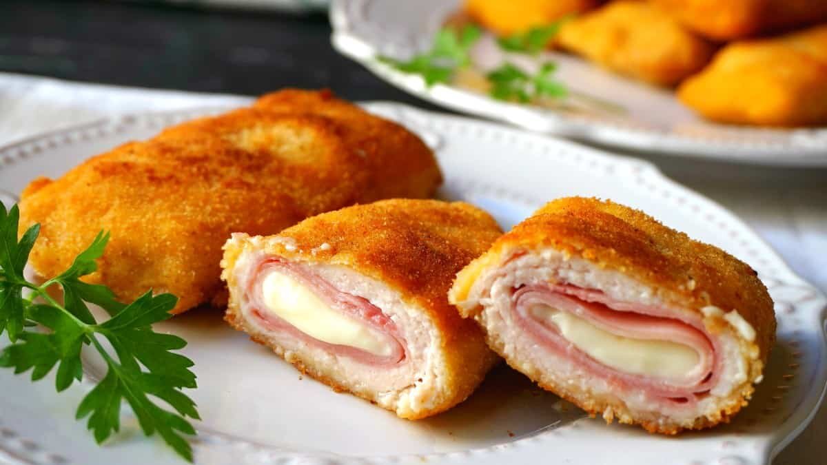 Comida Receta Pechugas Rellenas