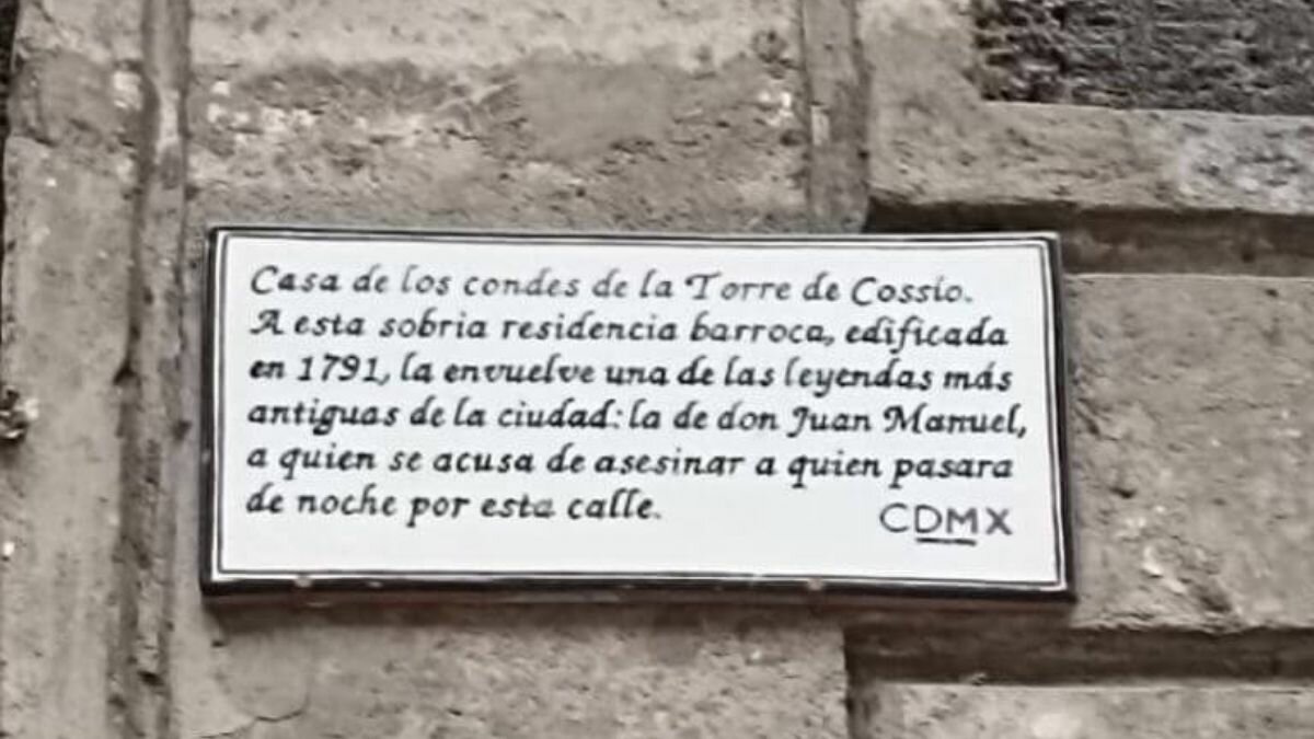 Leyenda de la casa de Don Juan Manuel en el Centro Histórico