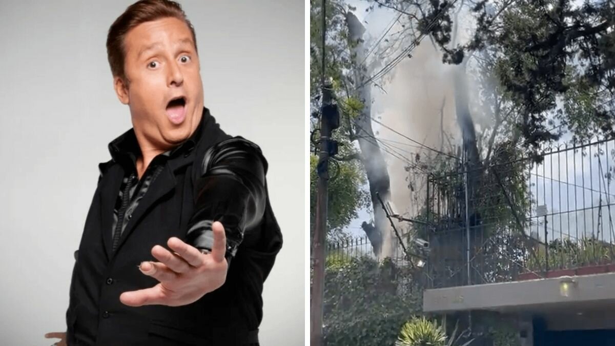 Se incendia casa de Daniel Bisogno