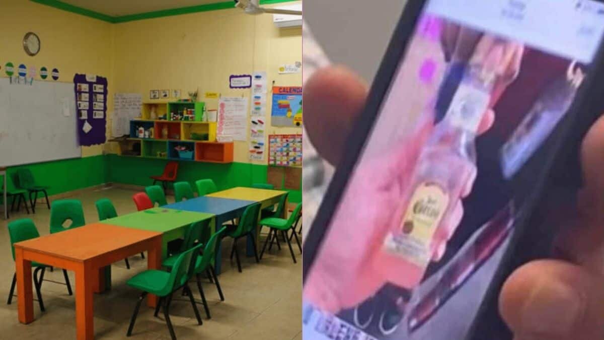 Emborracha niña a sus compañeros del Kinder