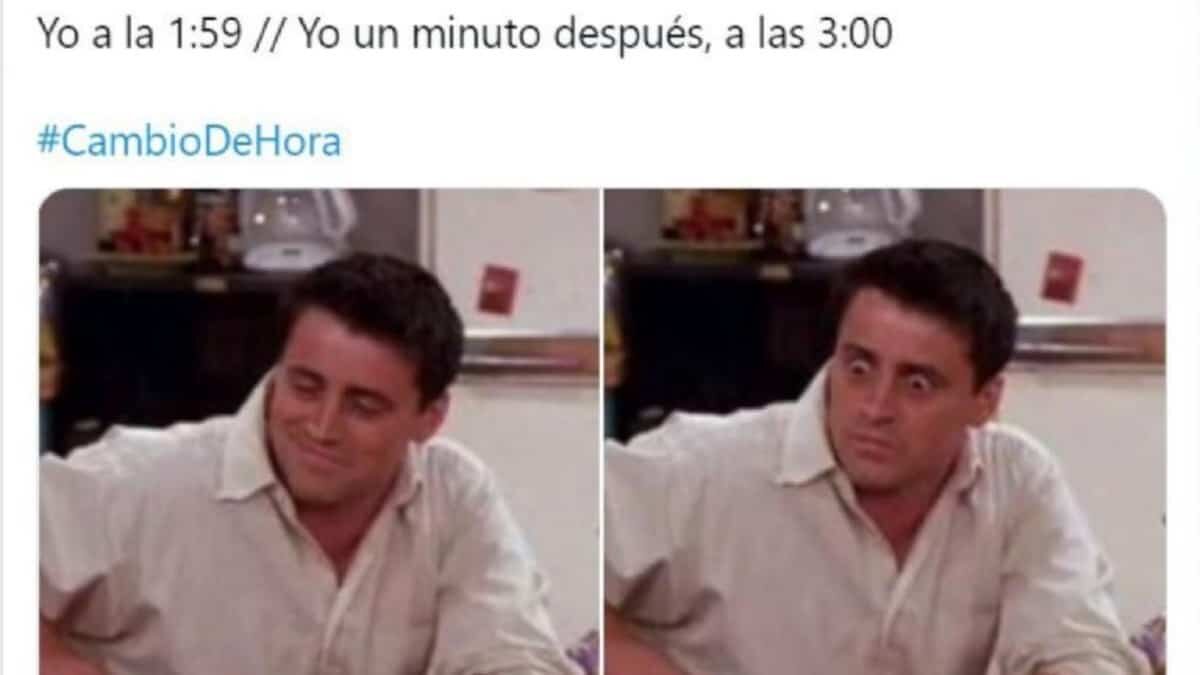 Meme horario de verano