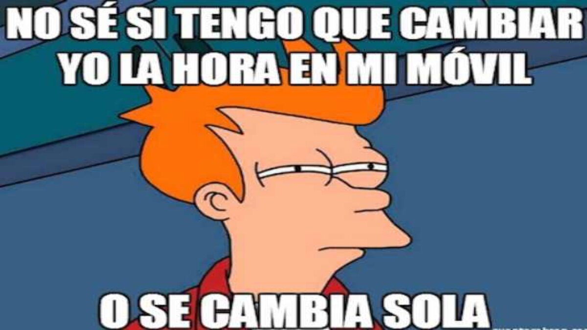 Meme horario de verano