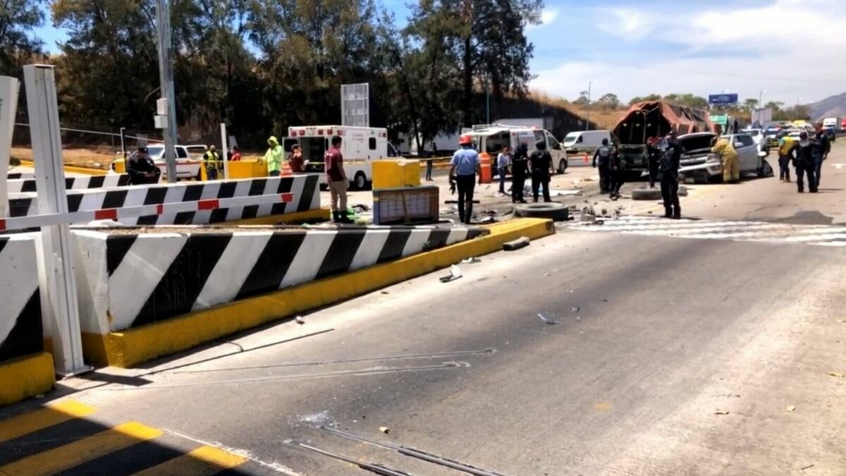 accidente de autopista Guadalajara-Tepic
