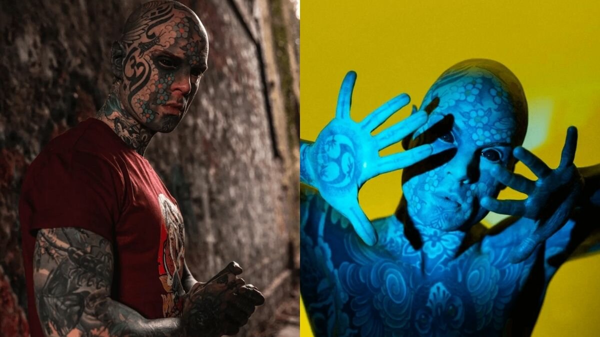 Sylvain Hélaine es un maestro a quien le prohibieron dar clases por sus tatuajes