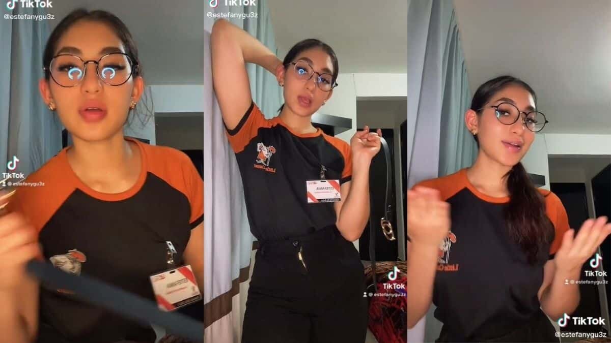 empleada de Little Caesars sorprende con sensual baile