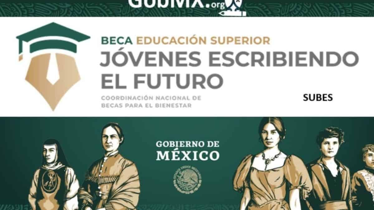 Así puedes solicitar la beca Jóvenes Escribiendo el Futuro de 2 mil 450 pesos