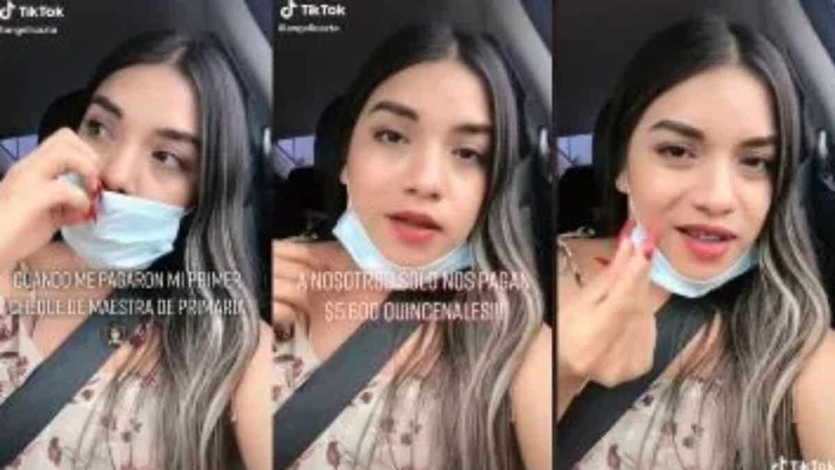 Causa maestra polémica al revelar cuánto gana un docente en México (Video)
