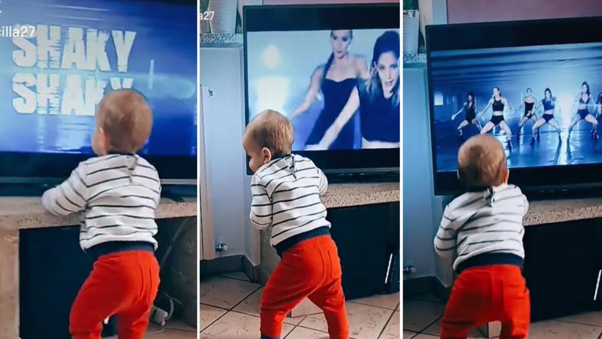 ¡Todo el flow! Bebé se vuelve viral por bailar al ritmo de Daddy Yankee (Video)