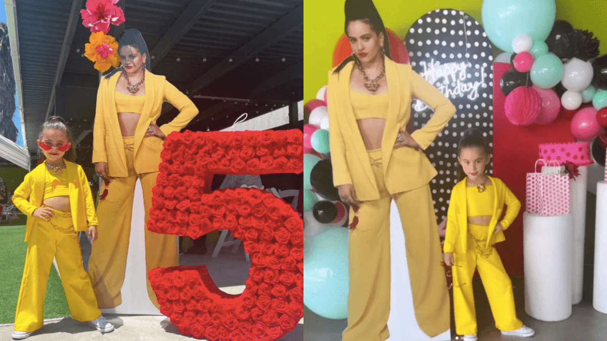 Hacen fiesta temática de ‘Rosalía’ para niña de 5 años