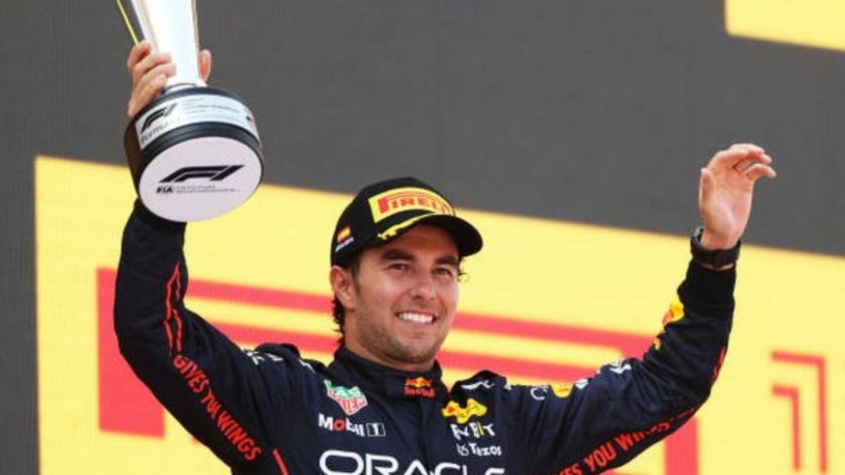 Queda Checo Pérez en segundo lugar en el GP de España