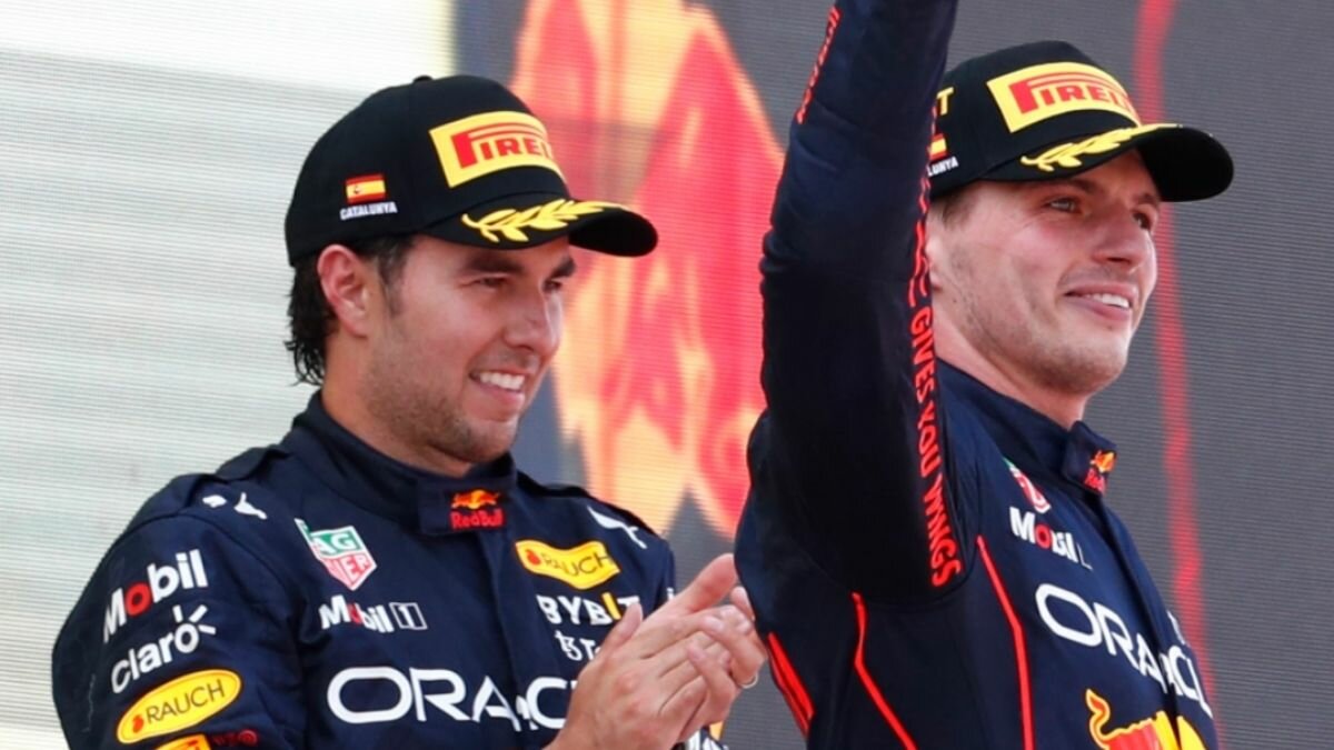 Queda Checo Pérez en segundo lugar en el GP de España