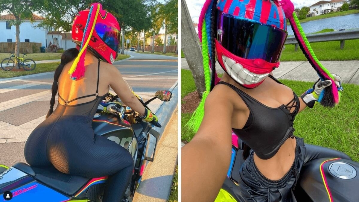 Ella es Marianny 1616, la motociclista extrema que enamora Internet