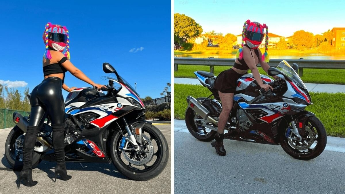 Ella es Marianny 1616, la motociclista extrema que enamora Internet