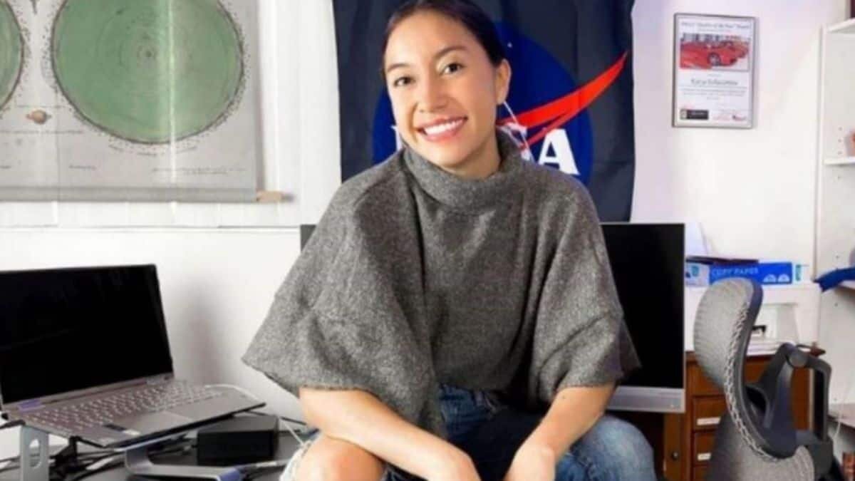 Esta fue la reacción de la mexicana Katya Echazarreta al saber que viajará al espacio