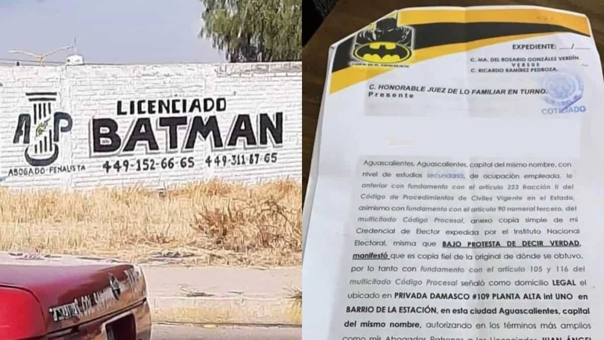 Nace el ‘Licenciado Batman’ y busca hacer justicia (Video)