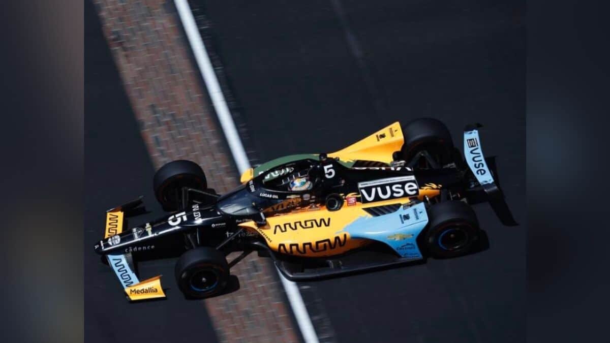 Conquista Patricio O'Ward segundo lugar de las 500 millas de Indianápolis