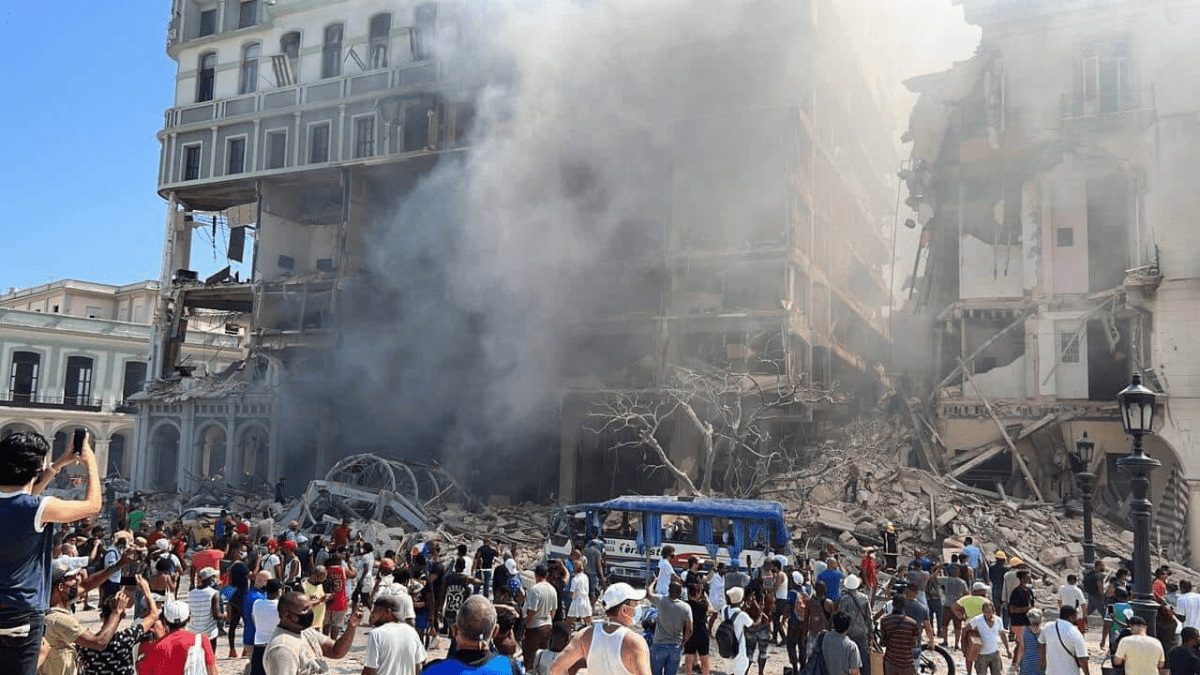 40 muertos por explosión en hotel de La Habana