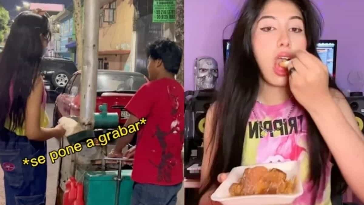 Crea mujer canción con silbido de camotes (Video)