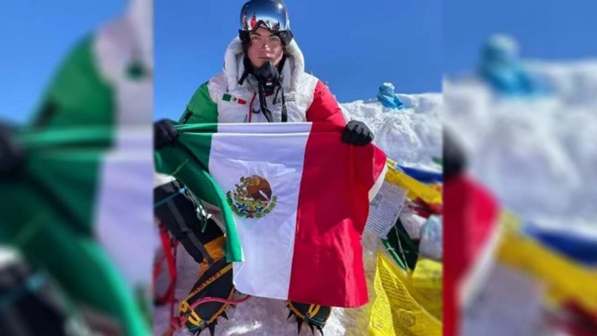 Él es Juan Martínez, el mexicano más joven en conquistar el Everest